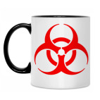 Кружка двухцветная