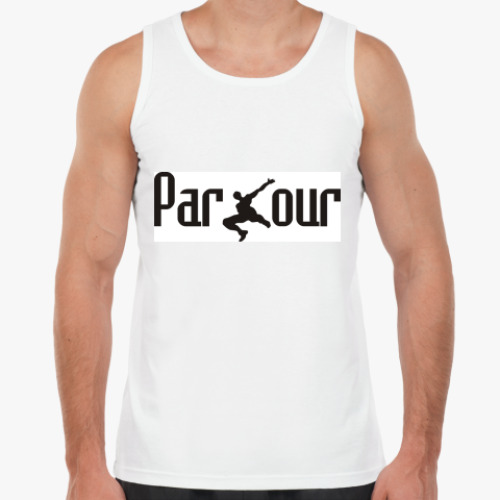 Майка с принтом Parkour 2