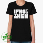 Женская футболка органик