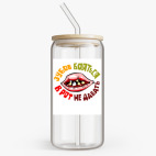 Банка с бамбуковой крышкой