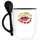 Кружка с ложкой