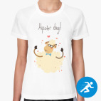 Женская спортивная футболка