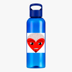 Прозрачная спортивная бутылка