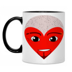 Кружка двухцветная