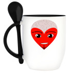 Кружка с ложкой