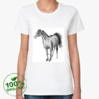 Женская футболка органик