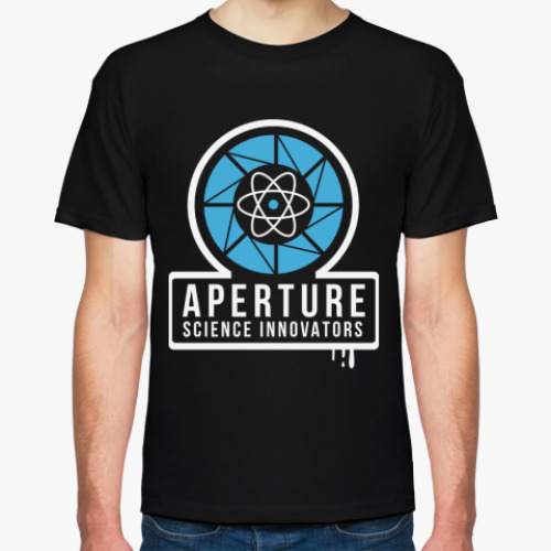 Футболка с принтом  'Aperture'