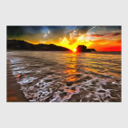 Постер 40 х 60 см Рассвет