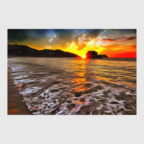 Постер с принтом Рассвет