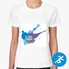 Женская спортивная футболка