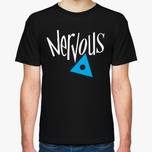 Футболка с принтом Nervous
