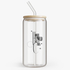 Банка с бамбуковой крышкой