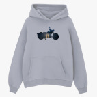 Толстовка худи оверсайз