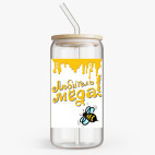 Банка с бамбуковой крышкой