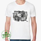 Мужская футболка органик