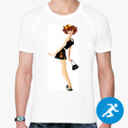 Мужская спортивная футболка