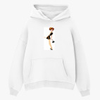 Толстовка худи оверсайз