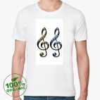 Мужская футболка органик