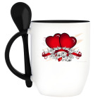 Кружка с ложкой