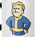 Недовольный Волт-бой (Fallout)