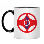 Кружка двухцветная