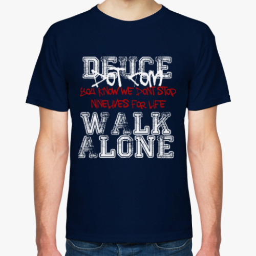 Футболка с принтом Deuce - Walk Alone