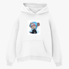 Толстовка худи оверсайз