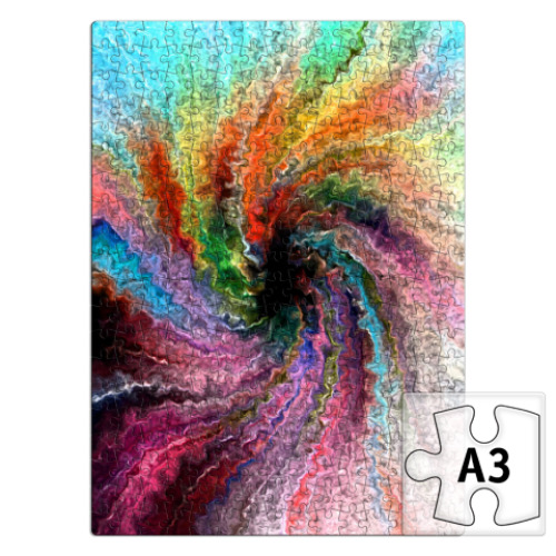 Пазл с принтом   Aquarainbow