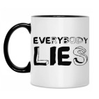 Кружка двухцветная