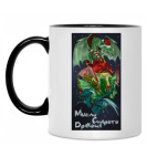 Кружка двухцветная