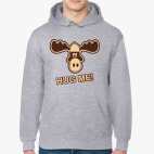 Толстовка худи Лось