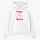 Толстовка худи оверсайз