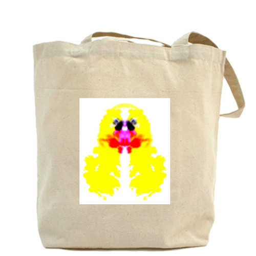 Сумка шоппер с принтом Утки фельдшера