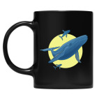 Кружка цветная UV-DTF