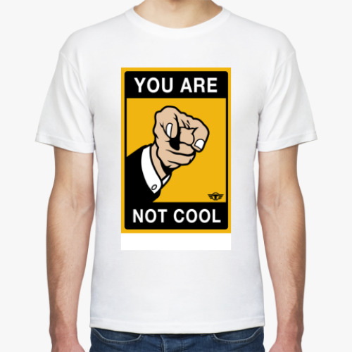 Футболка с принтом Ты не крутой