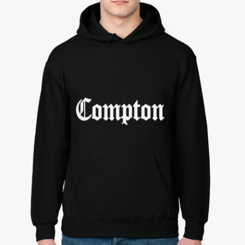 Толстовка худи с принтом Compton