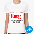 Женская спортивная футболка