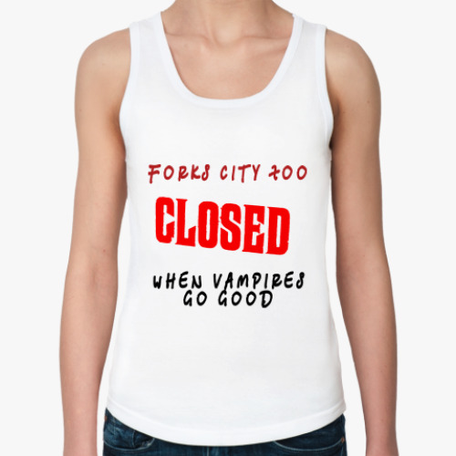 Женская майка с принтом  майка