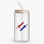 Банка с бамбуковой крышкой