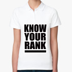 Женская рубашка поло