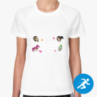 Женская спортивная футболка