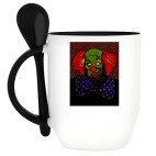 Кружка с ложкой