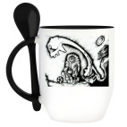 Кружка с ложкой