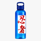 Прозрачная спортивная бутылка