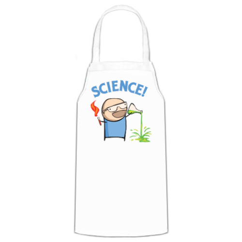 Фартук с принтом Science! Ботан