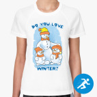 Женская спортивная футболка