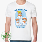 Мужская футболка органик