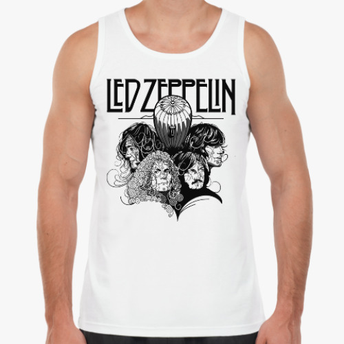 Майка с принтом Led Zeppelin