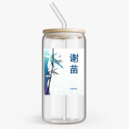 Банка с бамбуковой крышкой