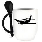 Кружка с ложкой